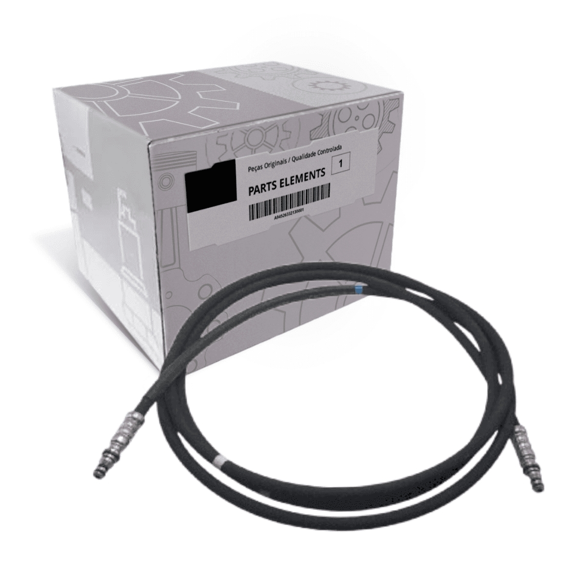 TUBO FLEXIVEL DA EMBREAGEM 3700MM - MB AXOR / ACTROS (0002950313.)