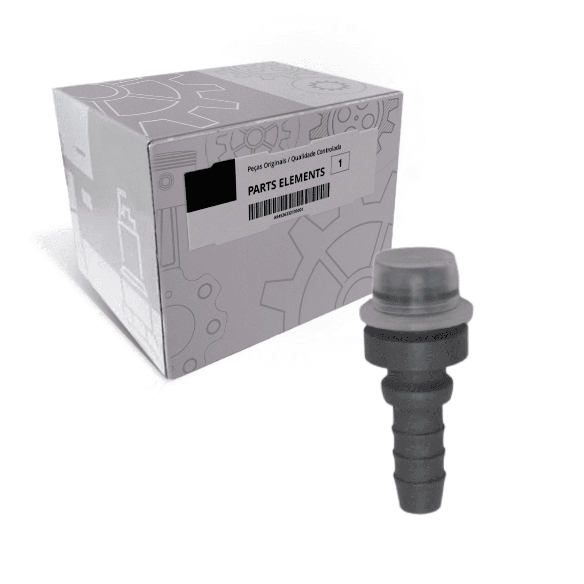 CONEXAO PARA AR COMPRIMIDO MB ATEGO / AXOR / ATRON / ACTROS / 1620 / 1622 / 163