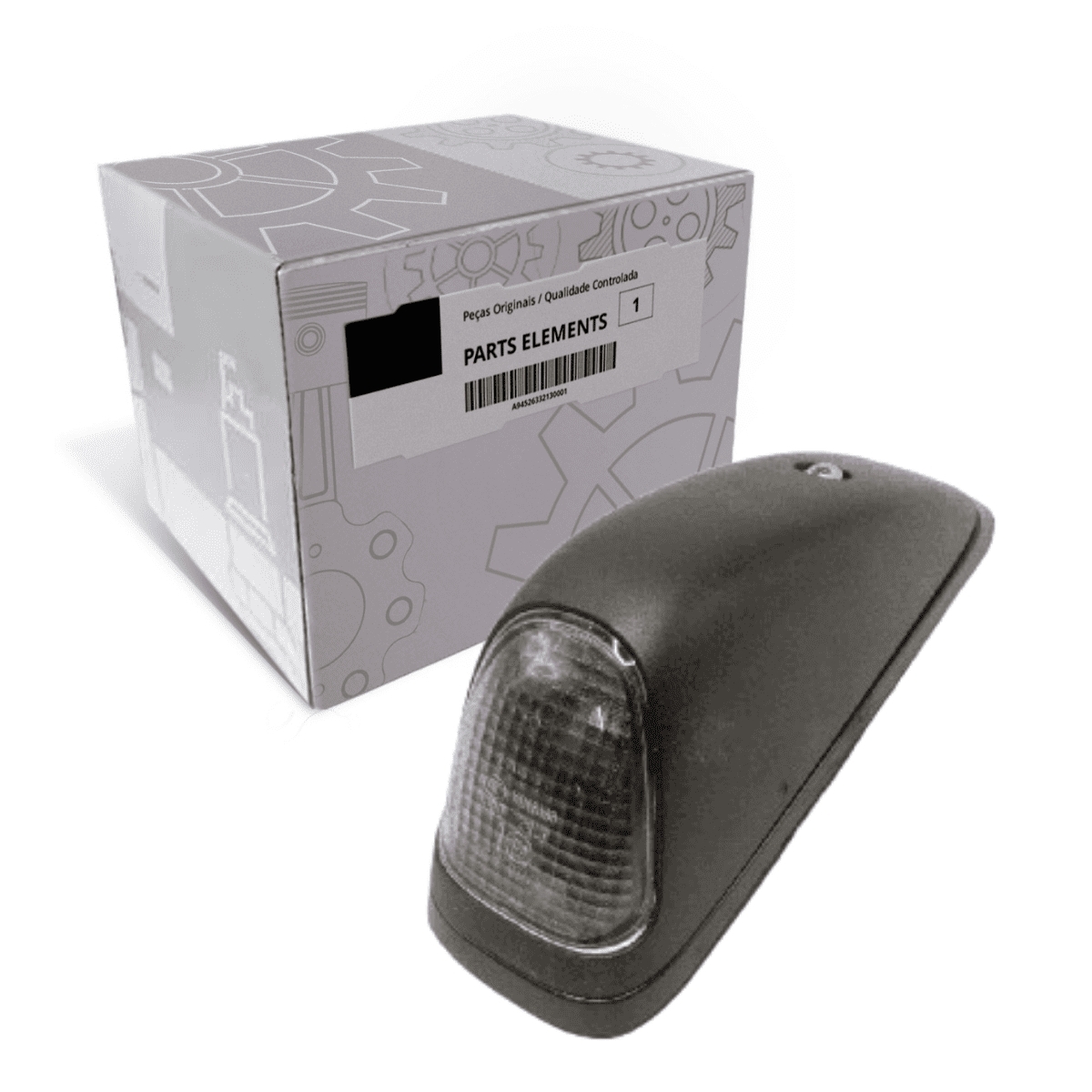 CAIXA 5 LANTERNA TETO DIR MB ATEGO AXOR ACCELO MERCEDES BENZ (CX.28205156**5)