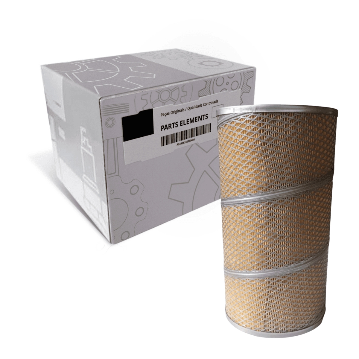 ELEMENTO FILTRO DE AR MB 1214 / 1218 / 1318 / 1418 / 1518 / 1618 / 1721 (004094