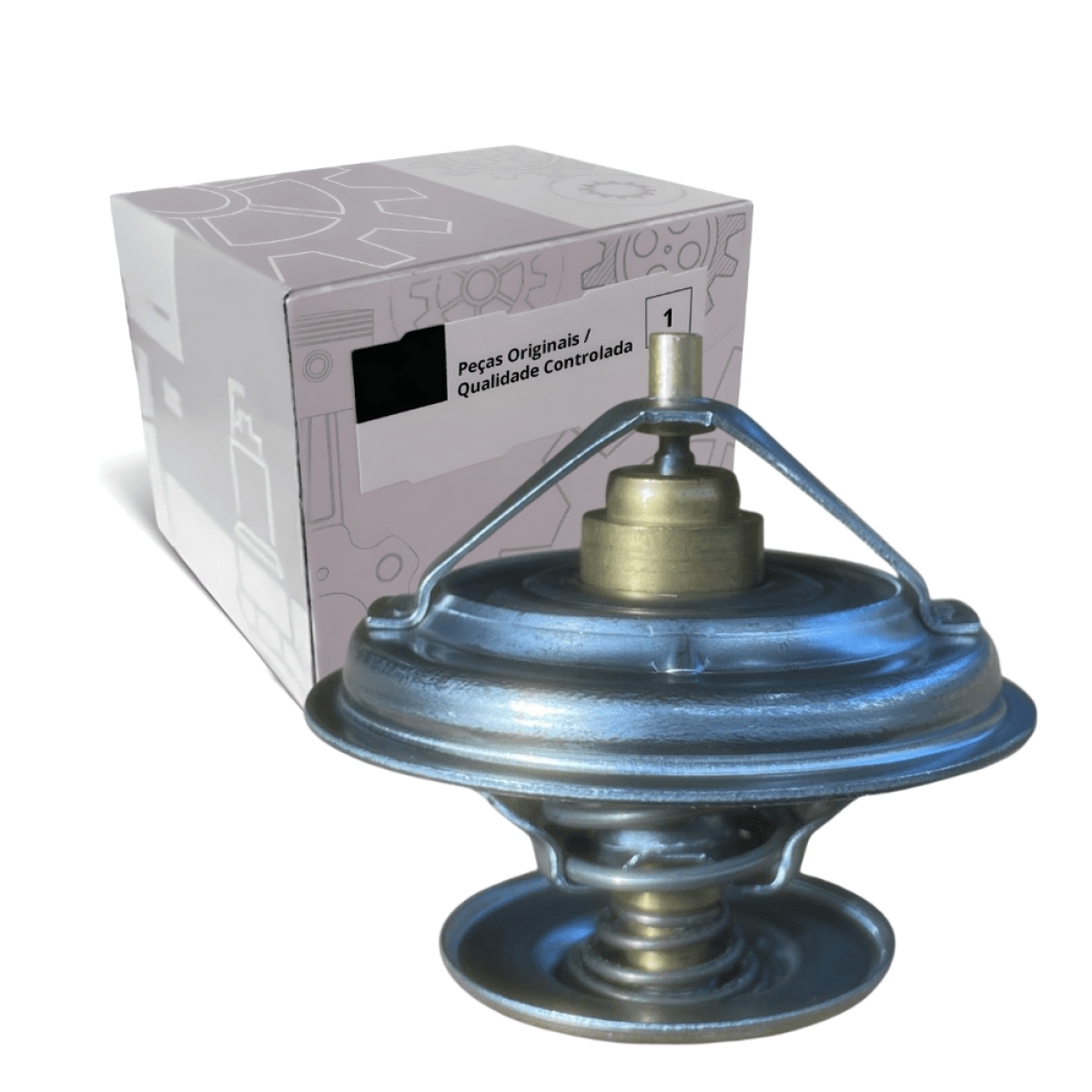 VALVULA TERMOSTATICA 83 GRAUS MB ACCELO / ATEGO / AXOR / ATRON / ACTROS / 710 /