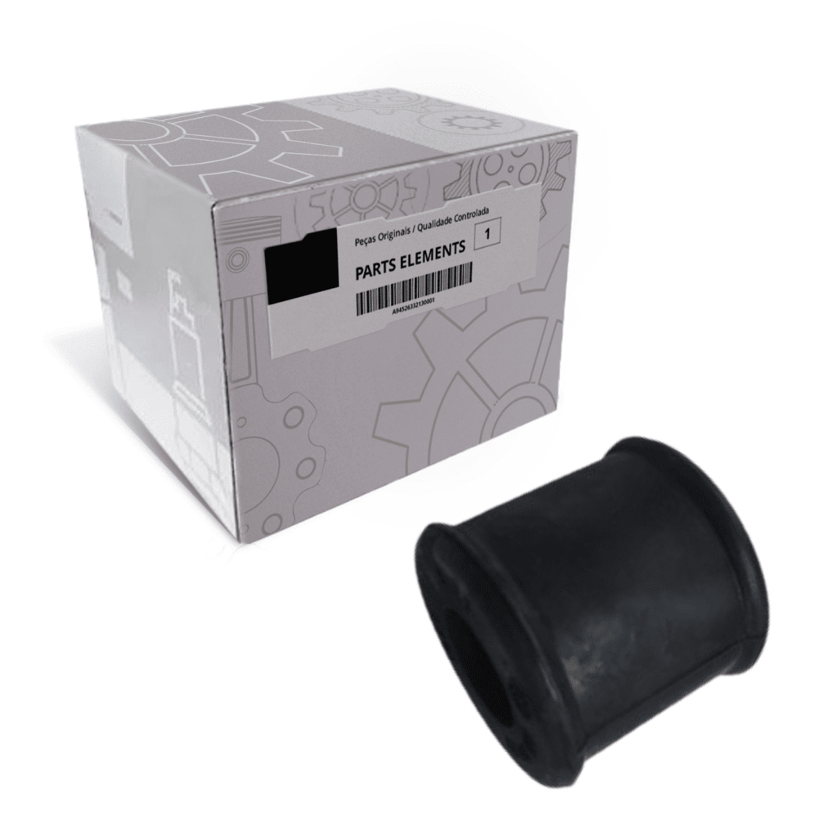 CAIXA 5 BUCHA AMORTECEDOR DIANTEIRO INFERIOR MERCEDES BENZ 1620 (CX.83230285**5)
