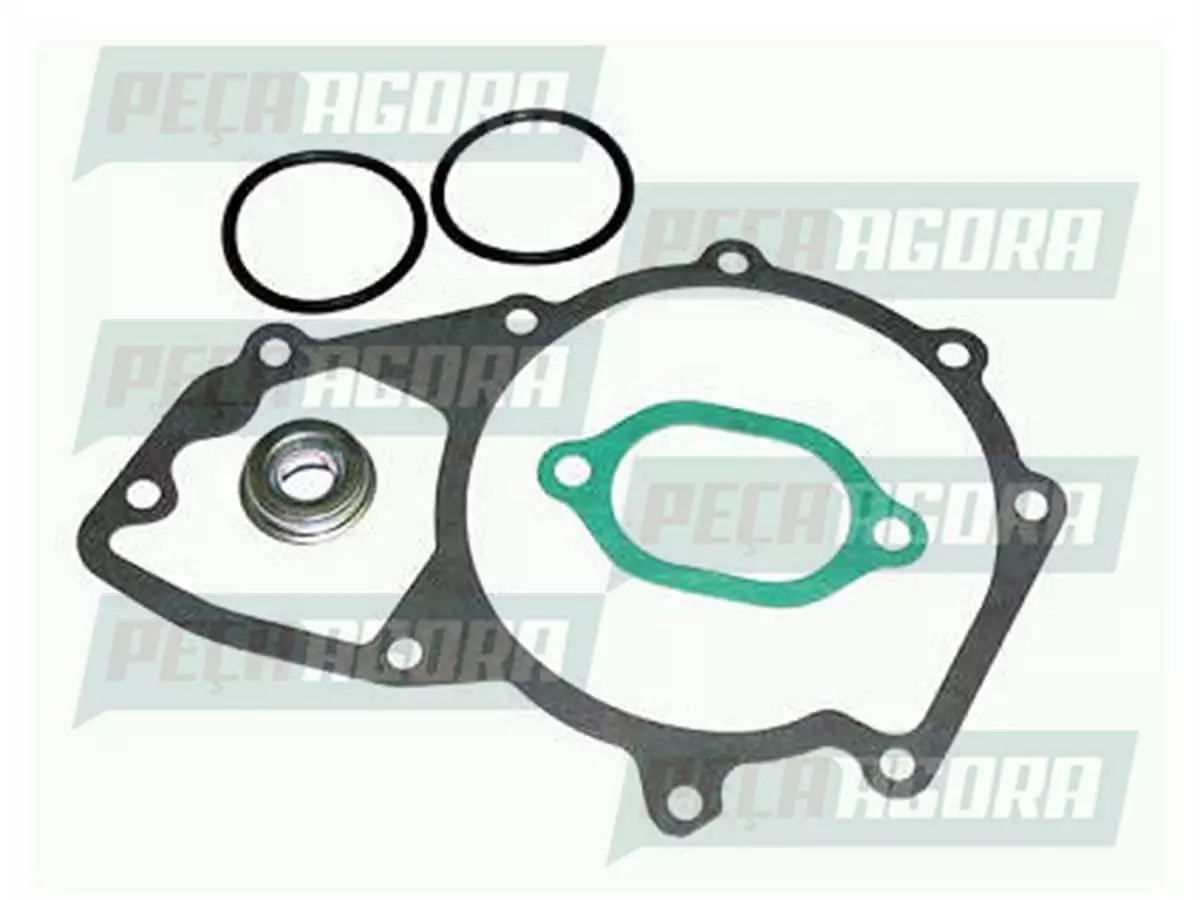 JOGO JUNTAS BOMBA DAGUA COM GAXETA ANEL MB MERCEDES BENZ OM401 402 403 404 407 L