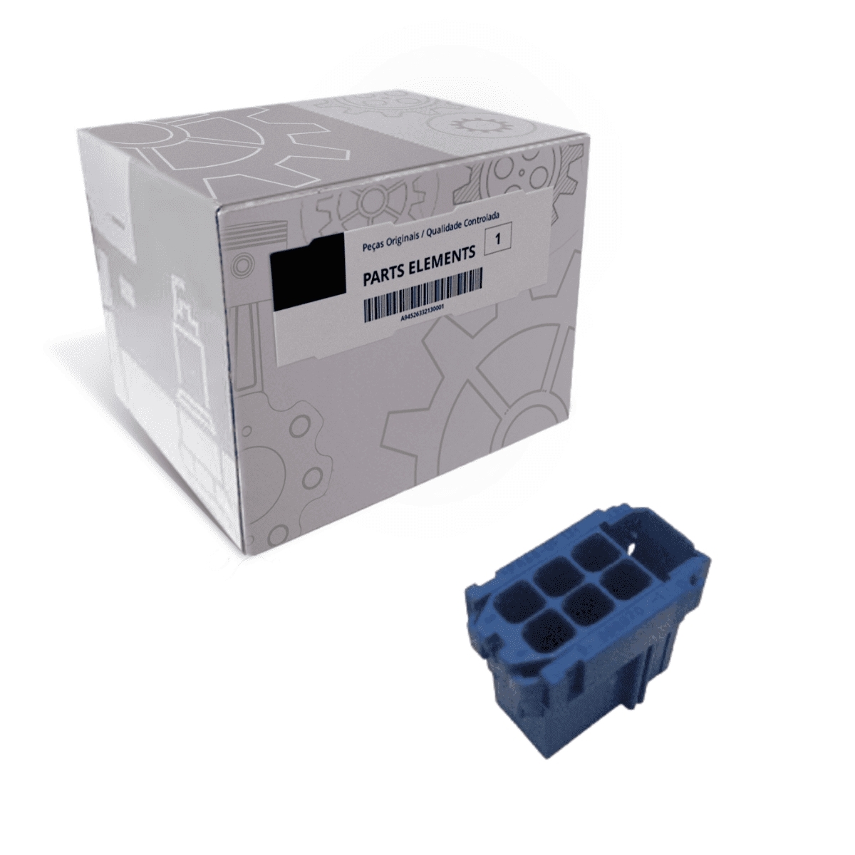 CAIXA 2 CONEXAO EMENDA 10MM PARA TUBO NYLON ENGATE RAPIDO CARRETA (CX.45172**2)