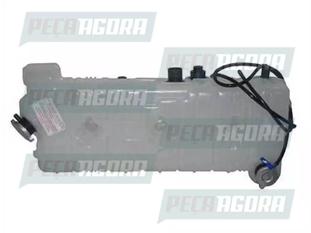 RESERVATORIO AGUA RADIADOR BRANCO NATURAL SEM VISOR N MB MERCEDES BENZ O400 500 