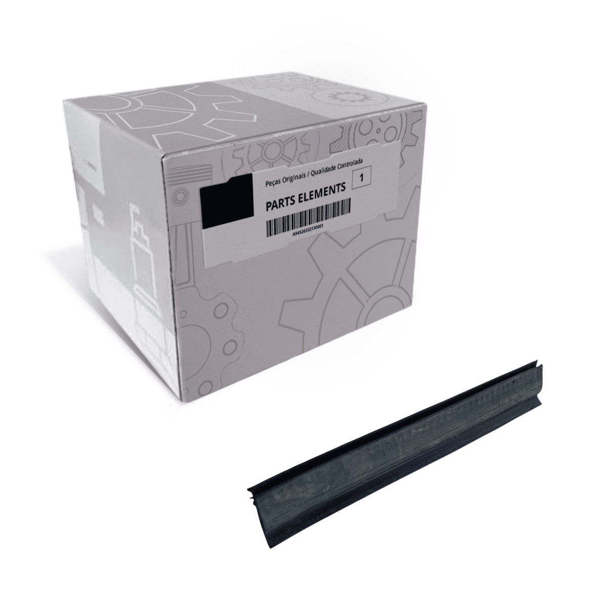 BORRACHA DO PARA-LAMA 235X35MM MB AXOR / 912 / 1935 (3848828398.)