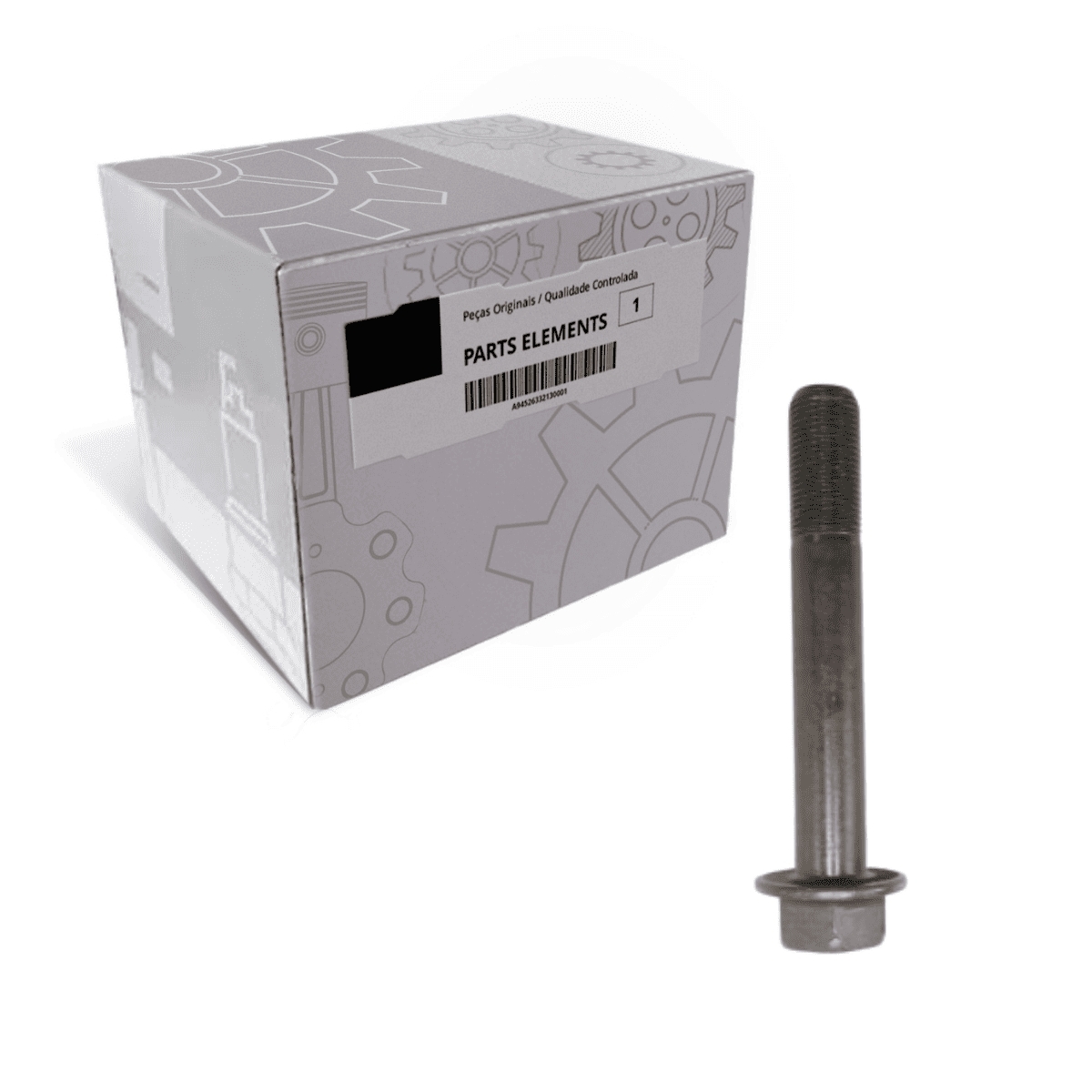 PARAFUSO DE FIXAÇÃO DA COROA CAIXA SATÉLITE 12X1X78 12.9 MB ATEGO / ATRON / 