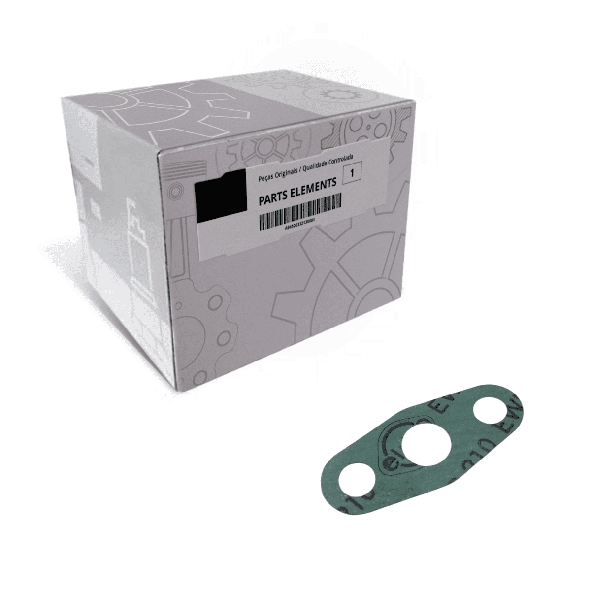 CAIXA 10   JUNTA TAMPA LATERAL TURBINA MB LN710 L1618 1620 1621 1218 1418 1723 (