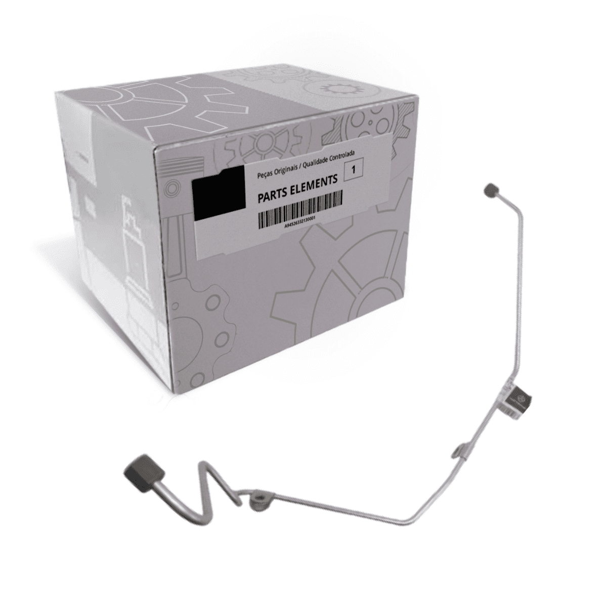 TUBULACAO AR COMPRIMIDO RETARDADOR MB AXOR ACTROS (4570101555)