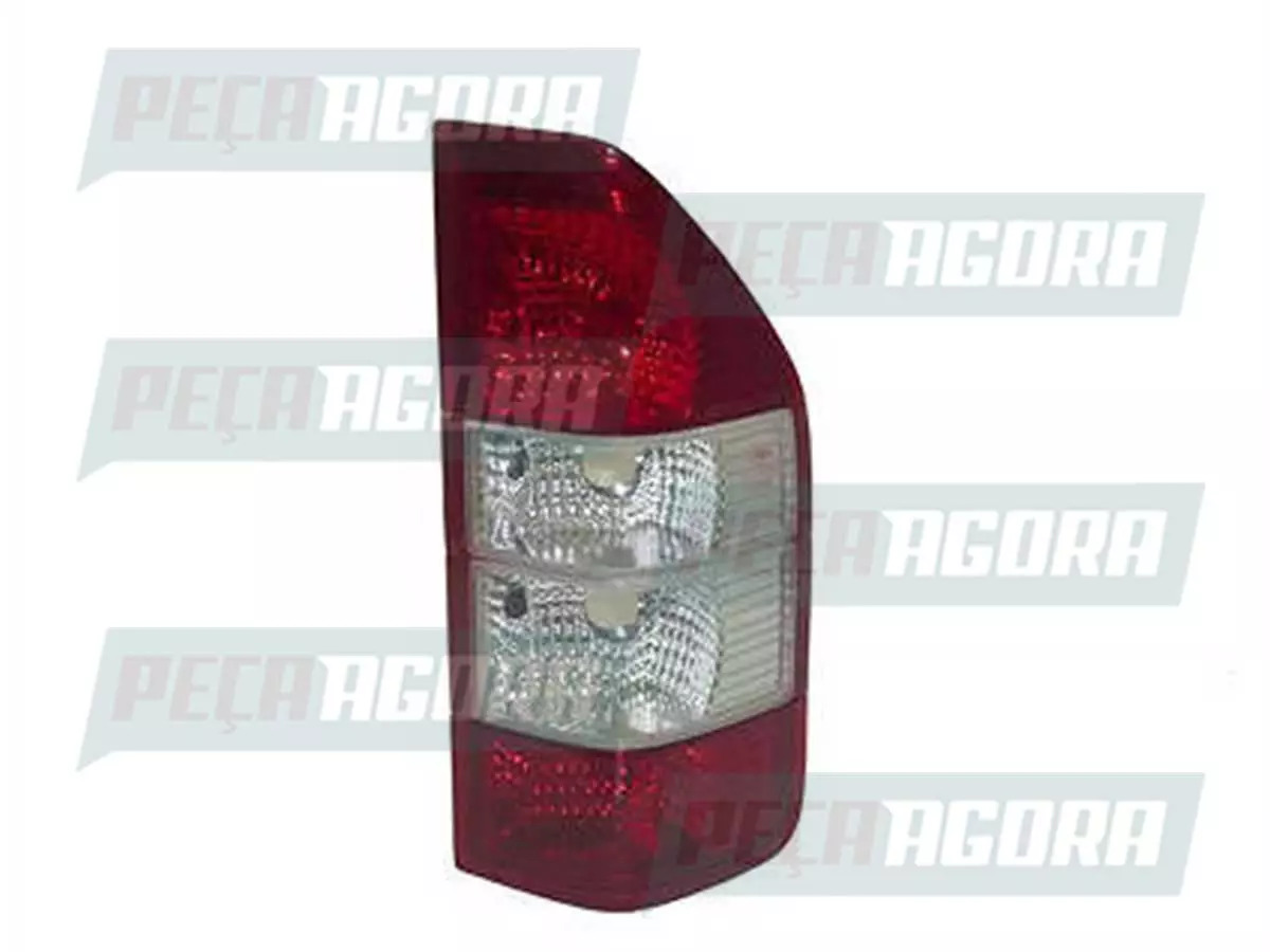 LANTERNA TRASEIRO ACRILICA LUXO BICOLOR MB MERCEDES BENZ SPRINTER 2003 DIREITO  