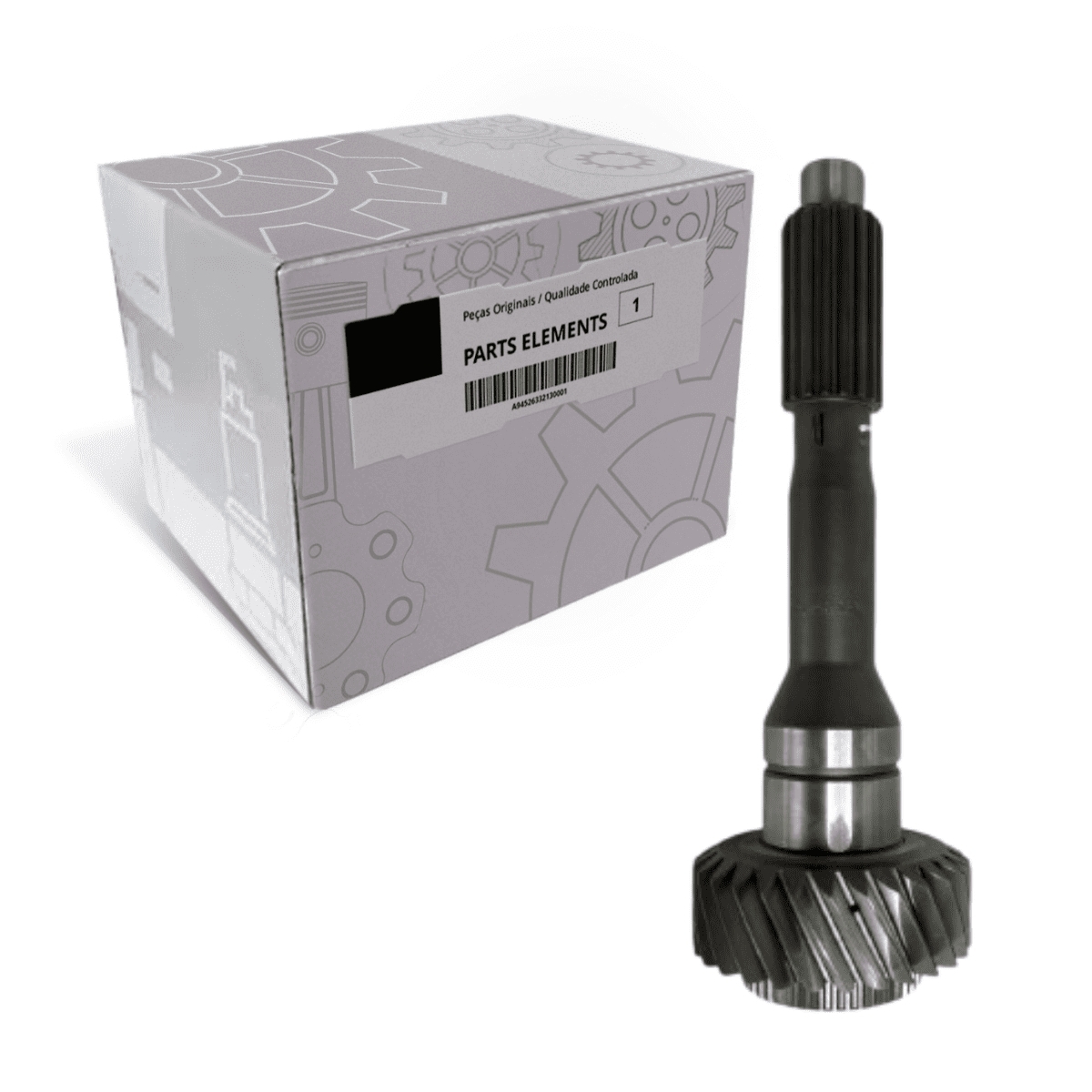 EIXO PRIMARIO 28 DENTES DO CÂMBIO G-85 MB ATEGO / 1721 / 1724 (6932620602)