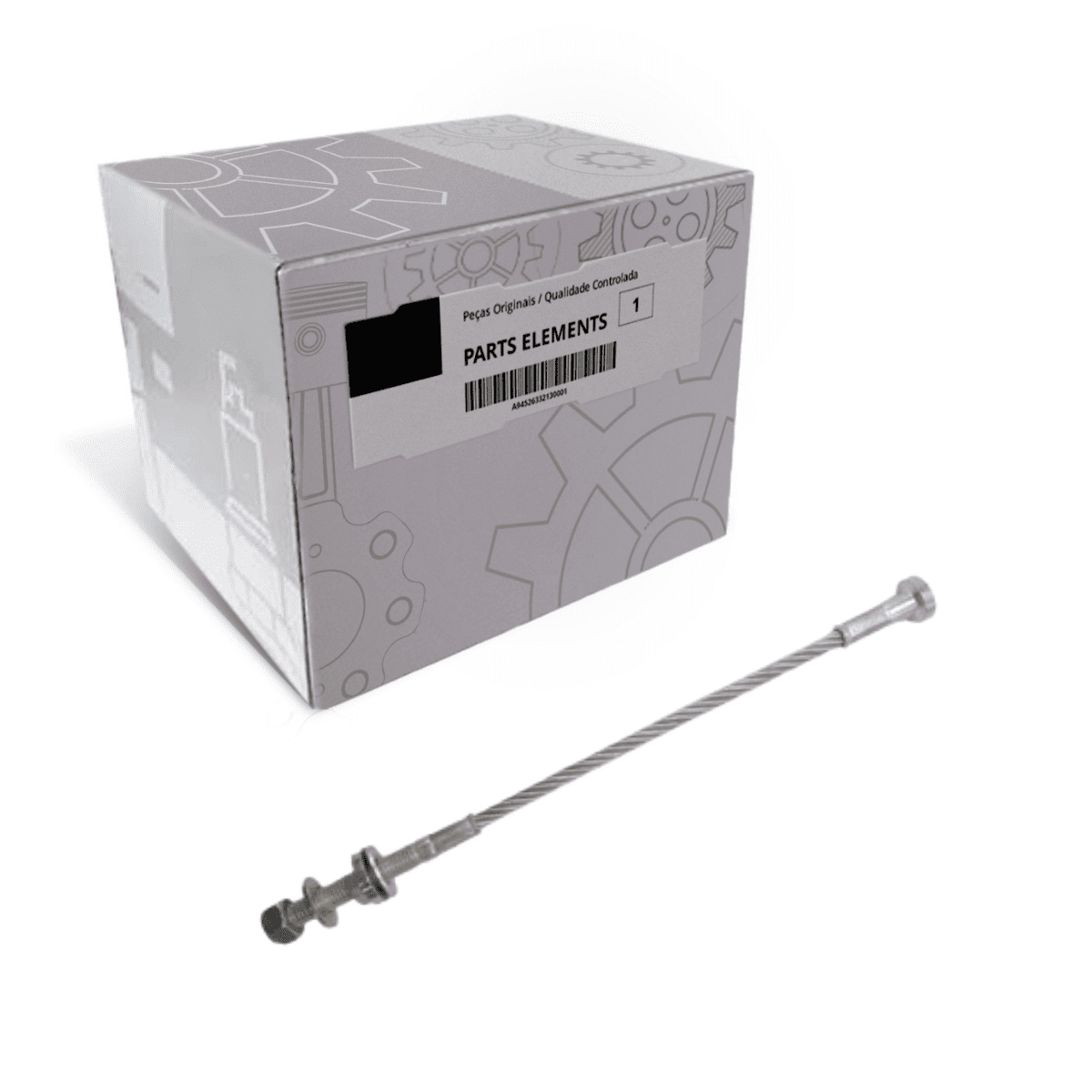CABO DE AÇO DO RADIADOR DE AR - MB ATRON / 1620 / 2726 (6947900559)