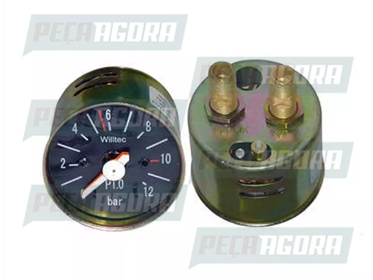 MANOMETRO DUPLO 0 12 BAR MB MERCEDES BENZ W89.013 W89.014  (15424908,)