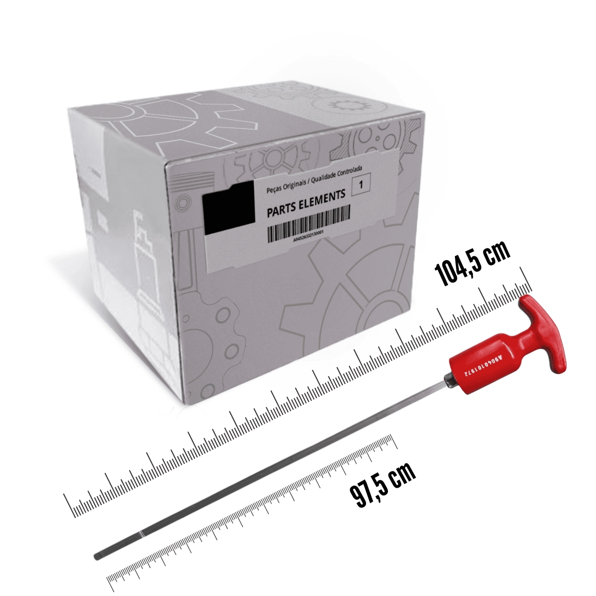 VARETA MEDIDORA NÍVEL DE ÓLEO MOTOR MB 1418 / MB 1722 (9040101972/)