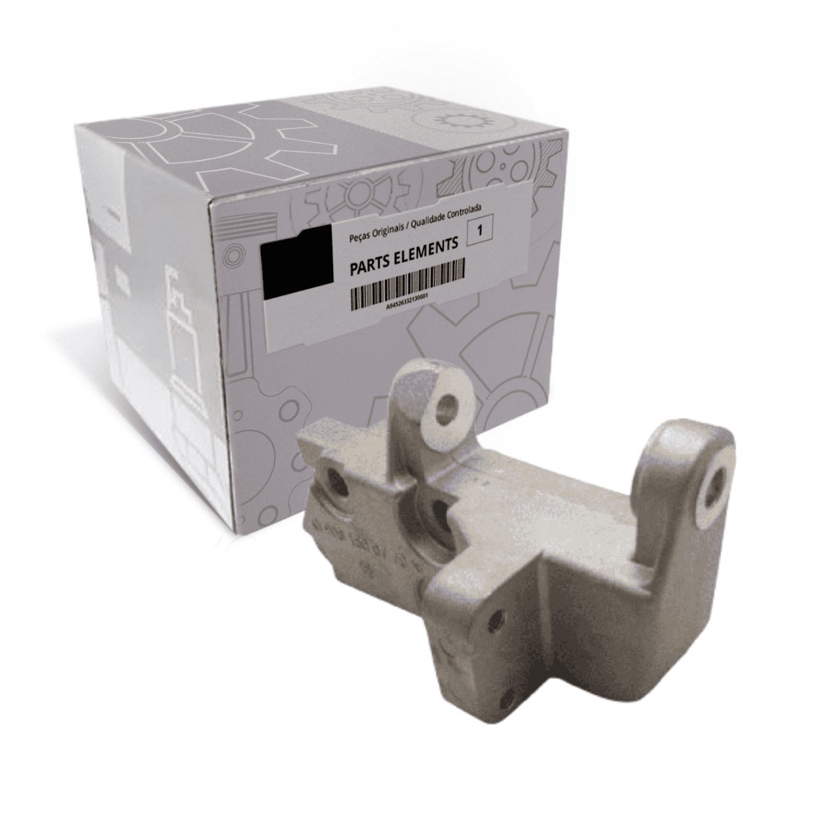 SUPORTE DO ALTERNADOR MB ACCELO / ATEGO / AXOR / ATRON / 1215 / 1418 / 1519 / 1