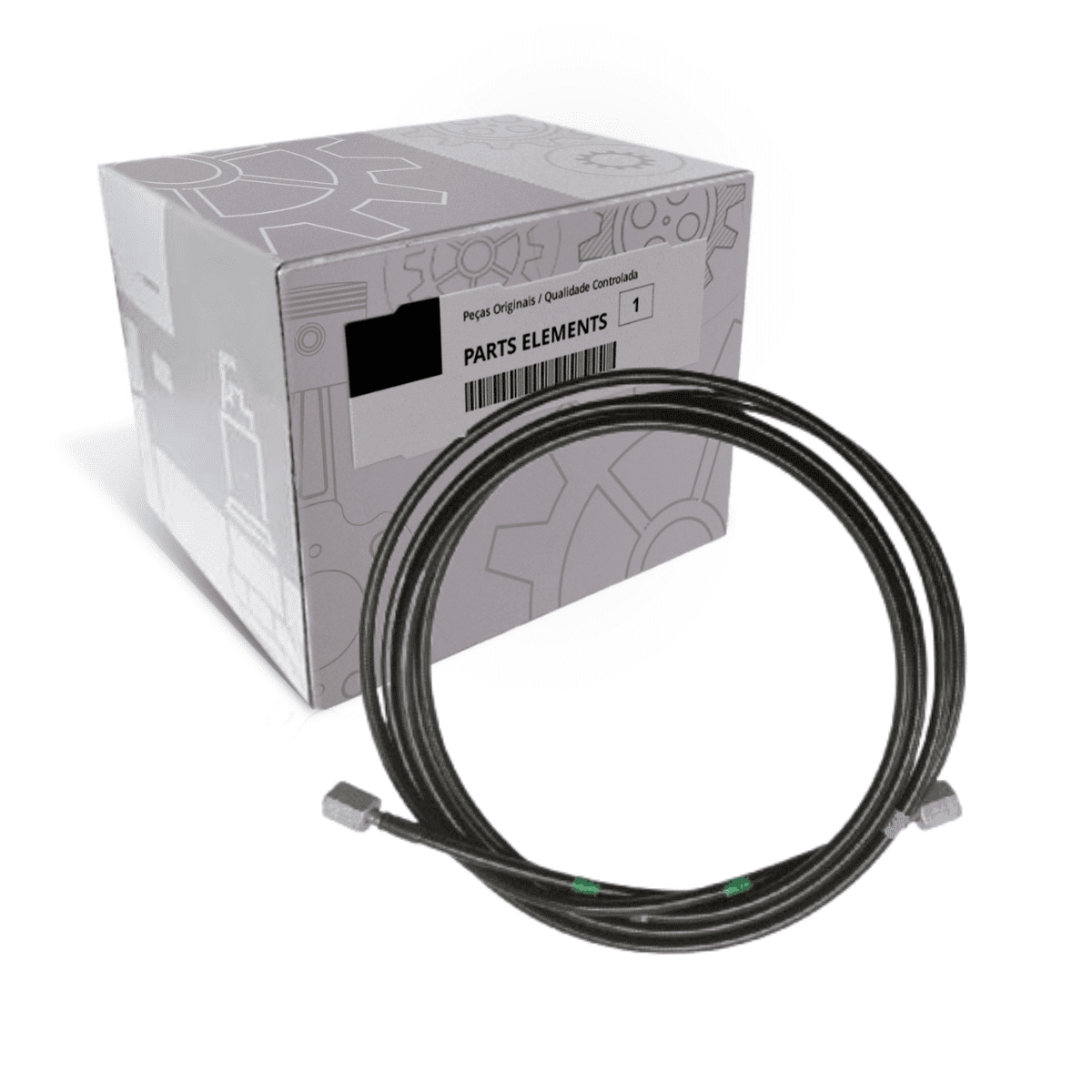 MANGUEIRA DE BASCULAMENTO HIDRAULICO DA CABINE 2560MM MB AXOR (9405532782/)