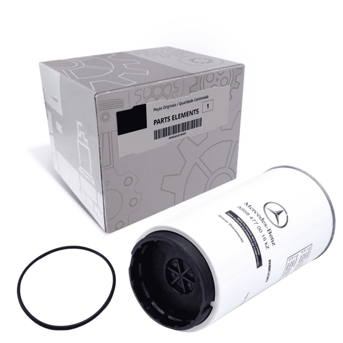 FILTRO COMBUSTIVEL SEPARADOR AGUA COM COPO SEM CABECOTE MB 1933S 2040S 20445 253