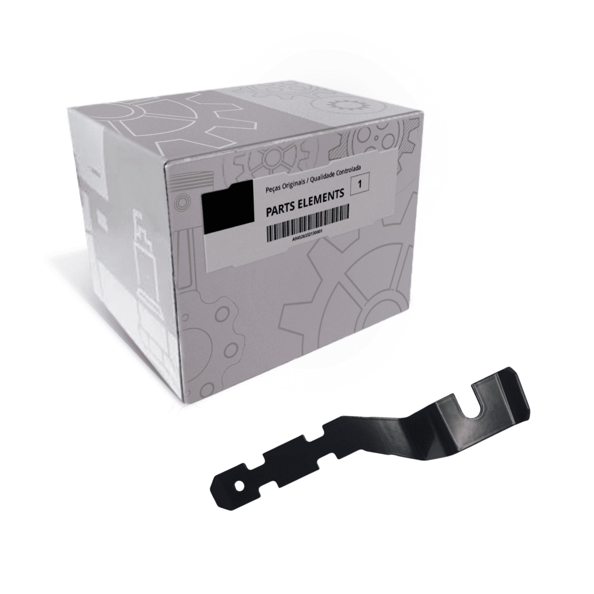 SUPORTE CHICOTE ELÉTRICO DO PARA-CHOQUE NO RESERVATÓRIO MB ACTROS 158MM (96154