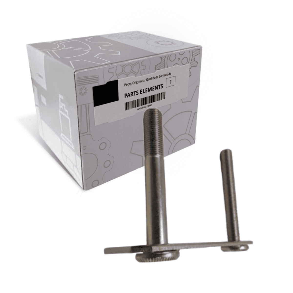 CONJUNTO SUPORTE ESQUERDO DE APOIO DA CABINE MB ATEGO / 1718 / 2423 (9733102209