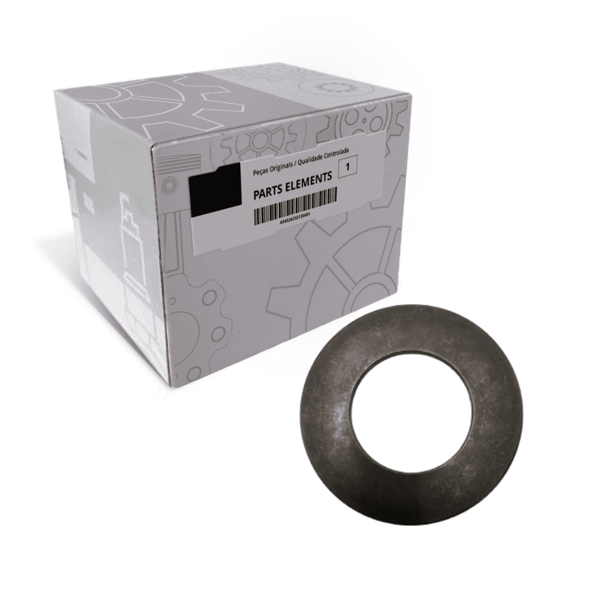 ARRUELA ENCOSTO 4A MARCHA CAMBIO MB G60 1225C L1218 ATEGO 1418 1518 1718 1721 17