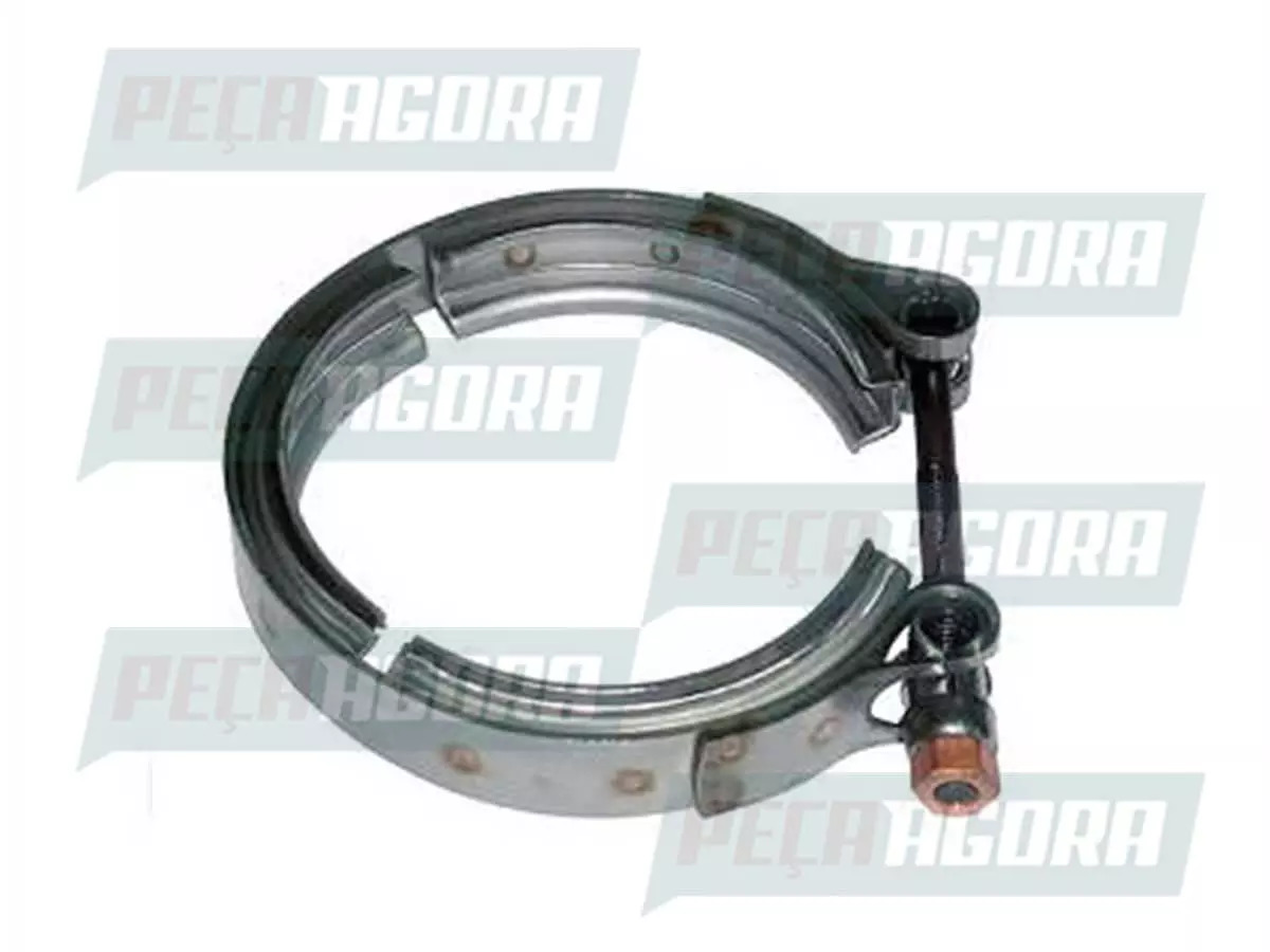CAIXA 2 ABRACADEIRA TUBO ESCAPE 108MM SUPRENS VW 16210 VOLKSWAGEN  (CX.TEG253143