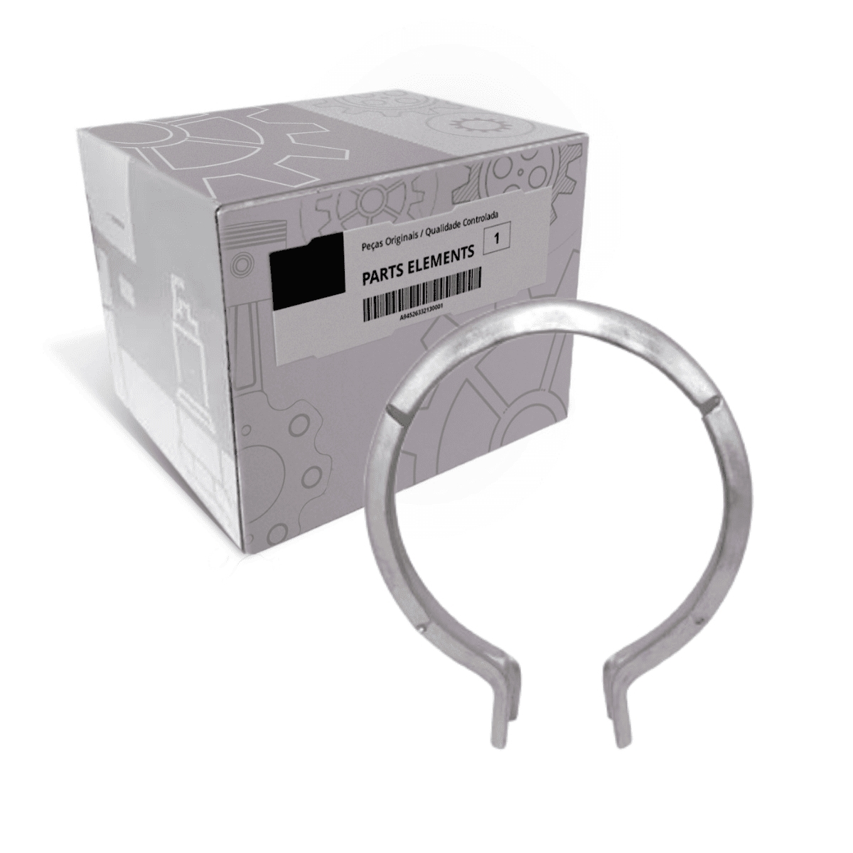 ABRACADEIRA DO TUBO DE ESCAPE MB ATEGO / AXOR / 1620 / 1622 / 2423 / 2726 (9909