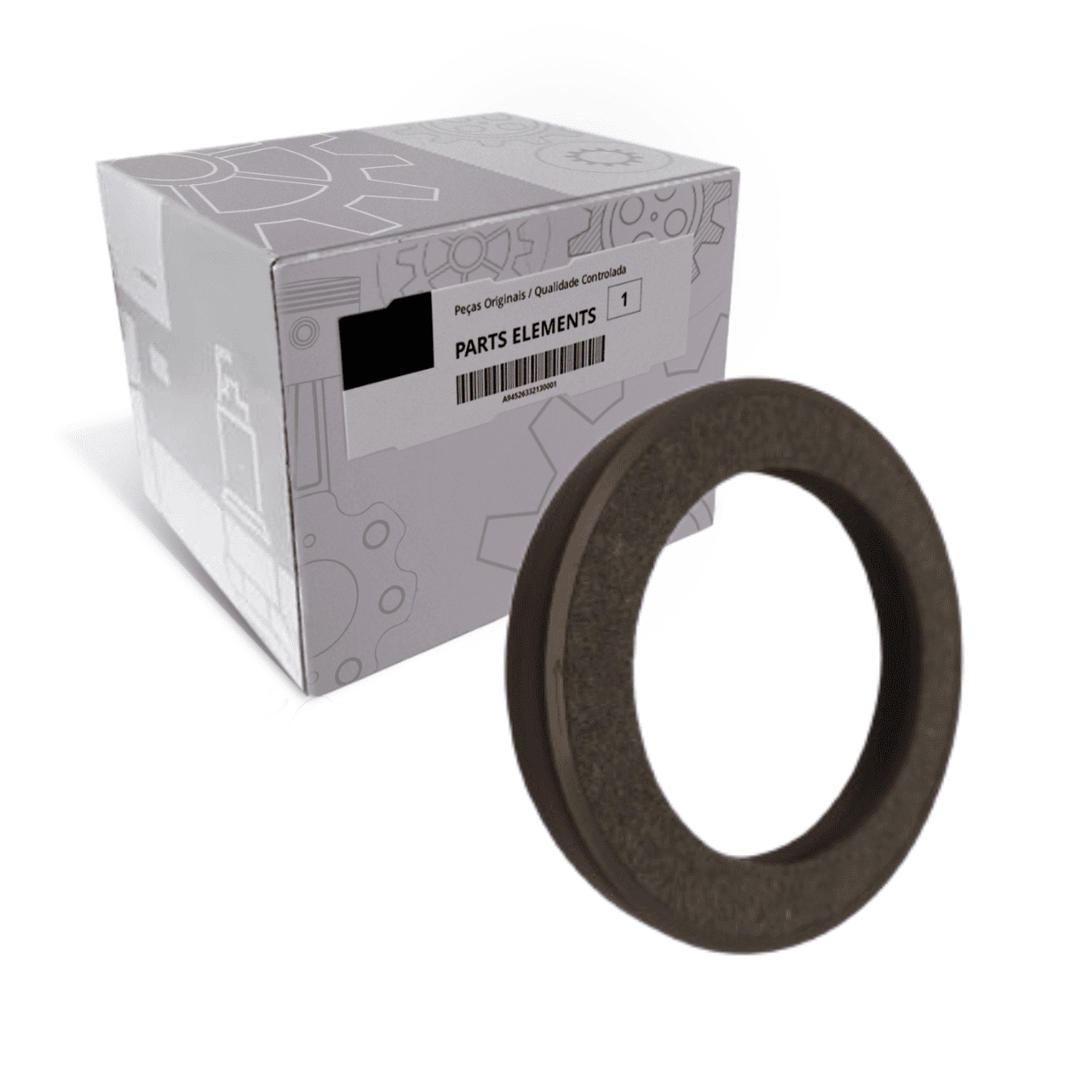 RETENTOR DIANTEIRO DO VIRABREQUIM MB ATEGO / 710 / 1517 / 1618 / 1620 / 1721 / 
