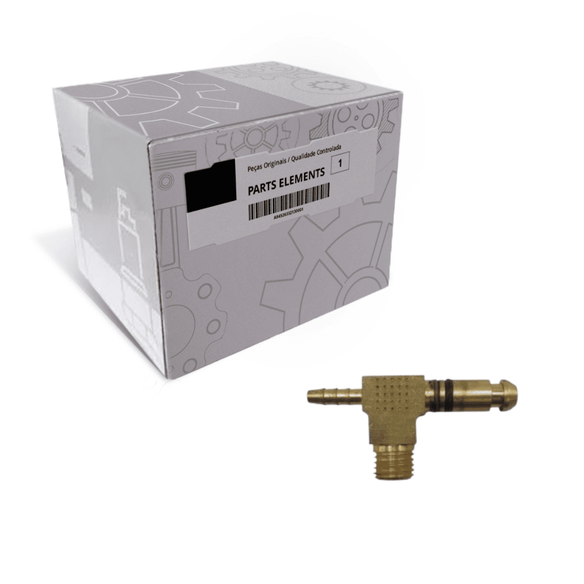 CONEXAO TEE CENTRAL 1/2 NPT X 1/2 TUBO . (0420)