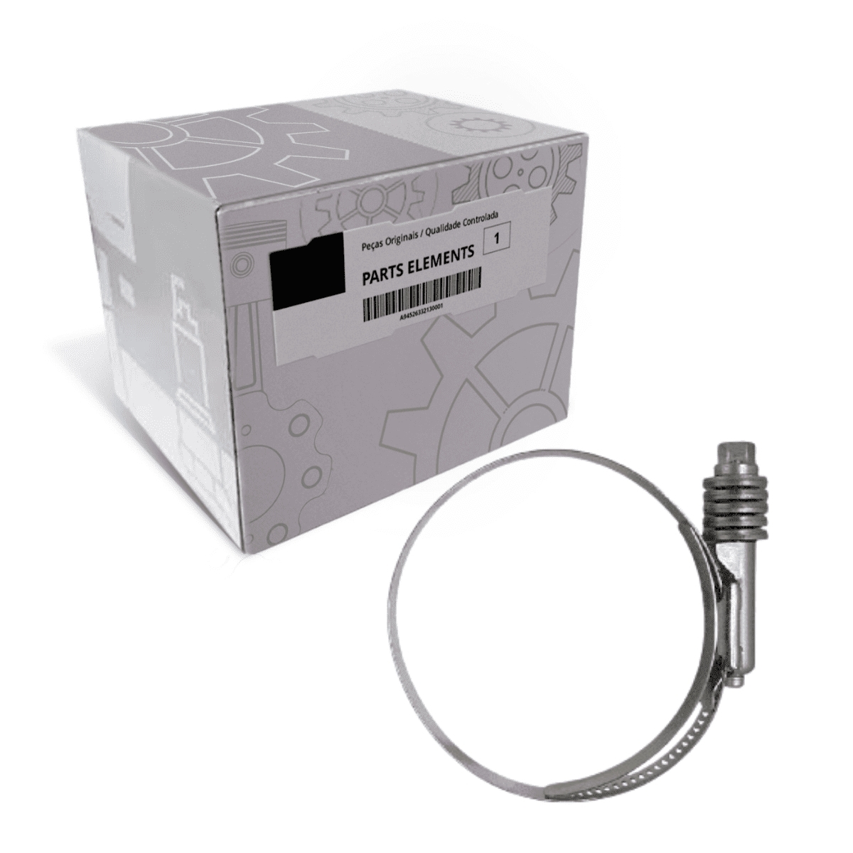 CAIXA ABRACADEIRA MANGUEIRA INTERCOOLER MB MERCEDES BENZ 1418 (CX.3849977390)