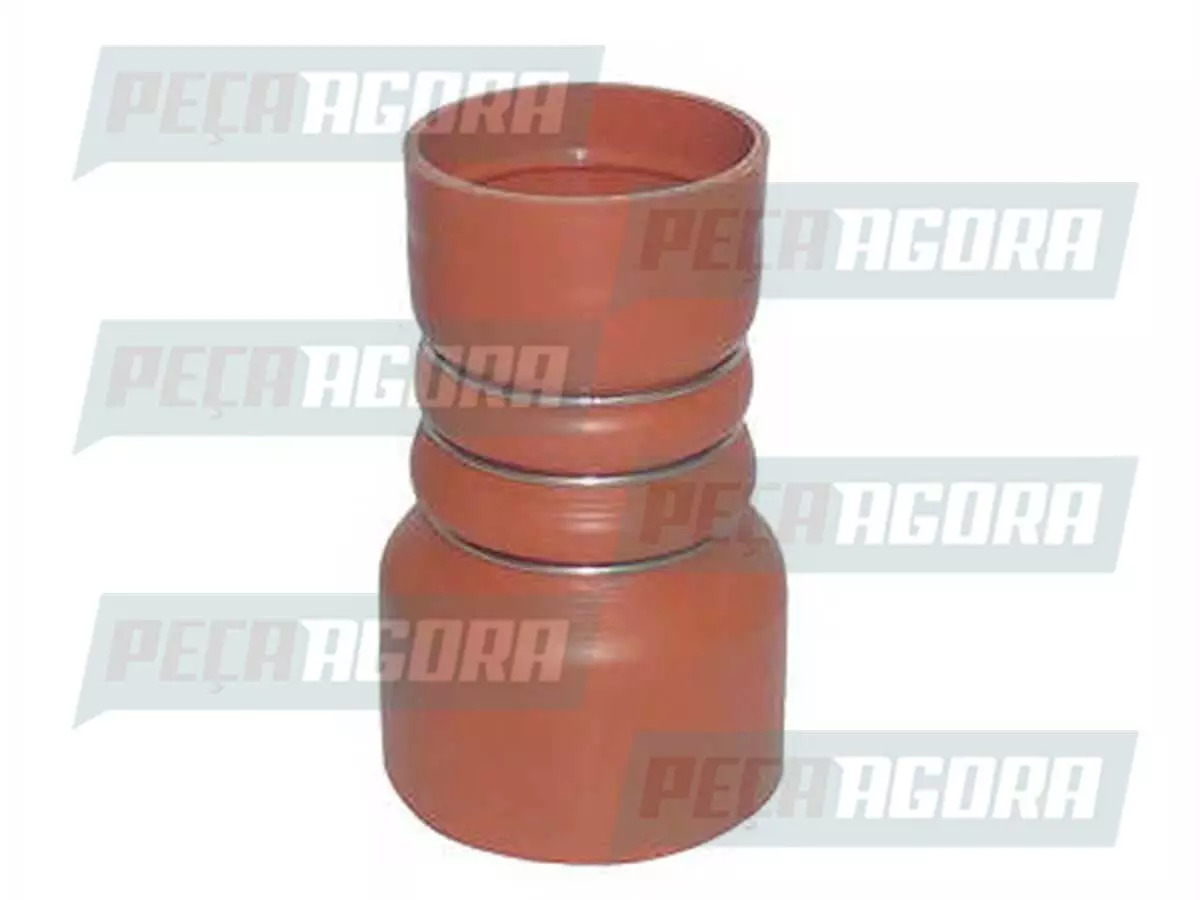 MANGUEIRA CONICA INTERCOOLER VERMELHA FORD F250 F350 F4000  (1C356C640AA,)