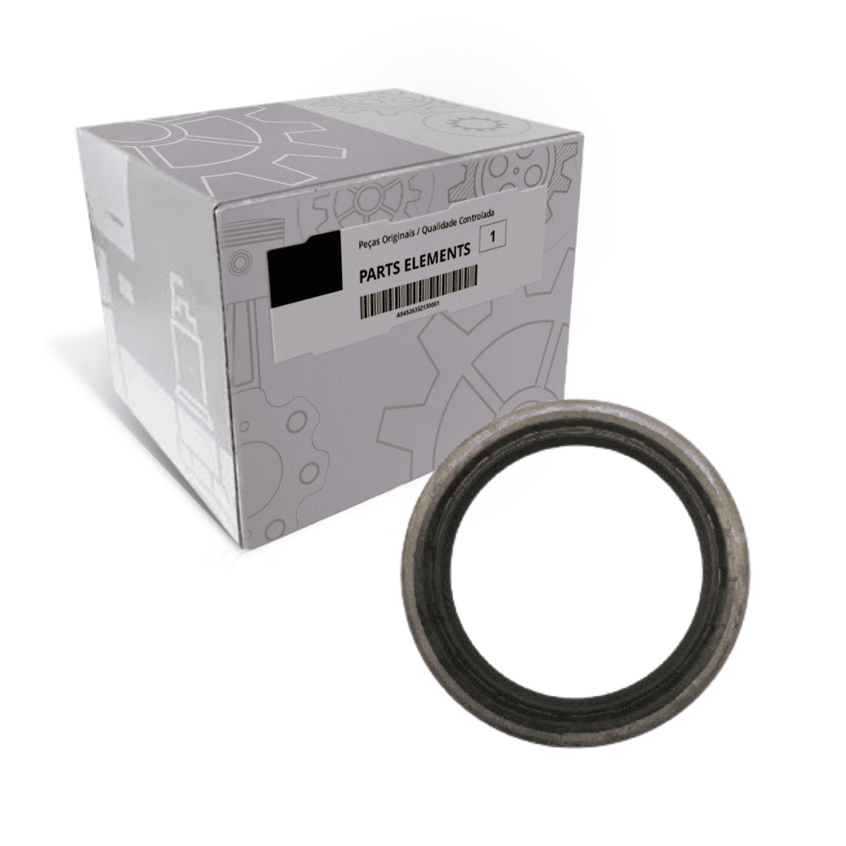 RETENTOR TRASEIRO CAIXA CAMBIO MB 1113/1313/1513 / RETENTOR DE BORRACHA DIANTEI
