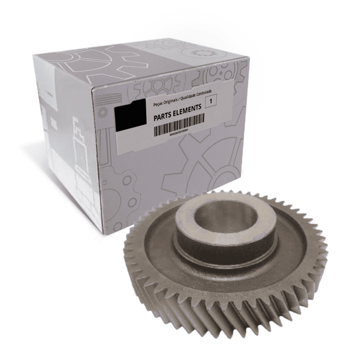 ENGRENAGEM INTERMEDIARIA DA 6º MARCHA CÂMBIO G 85 MB ATEGO / ATRON / 1620 / 1