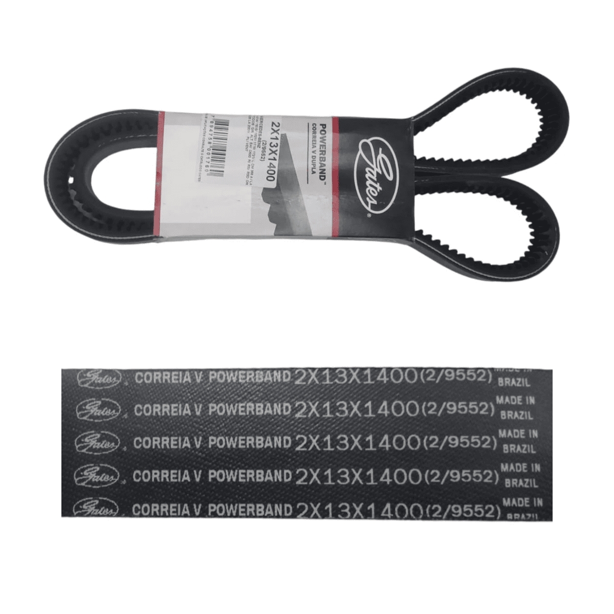 CORREIA DUPLA 2X13X1400 MB 1414 1618 1621 1718 1721 (3829970592.)