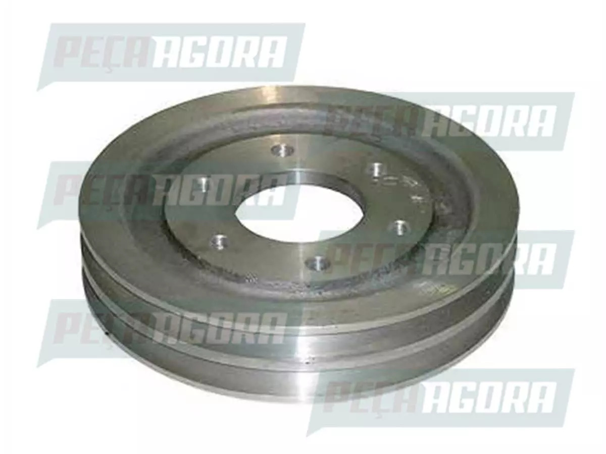 POLIA BOMBA D AGUA 2 CANALETAS ALUMINIO MB MERCEDES BENZ OM447  (4032020910,)