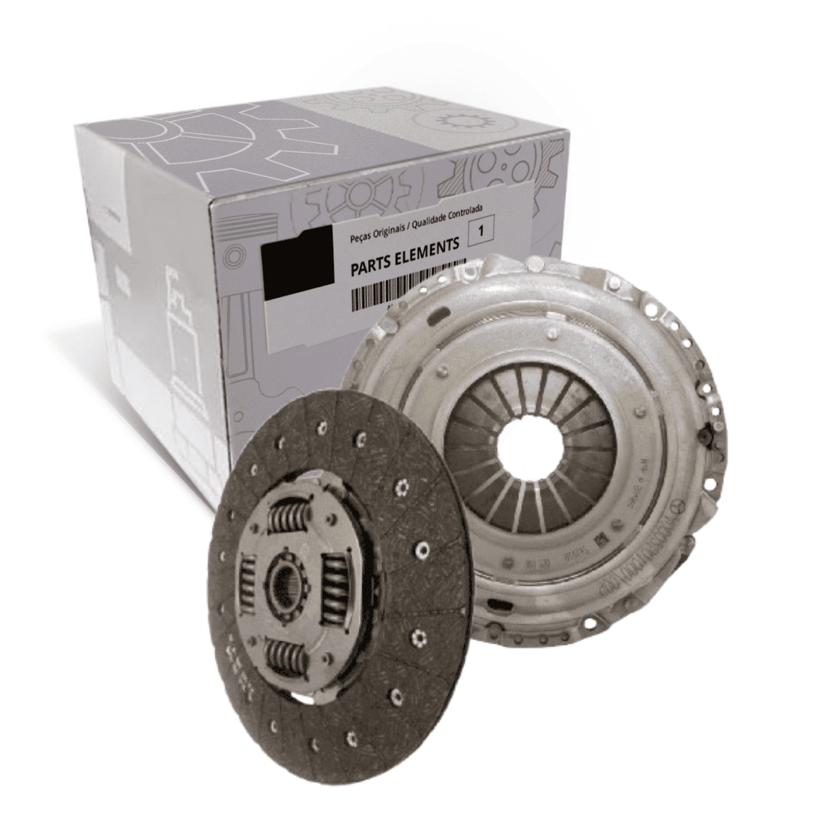 KIT DE EMBREAGEM MB SPRINTER 415 / 515 PARA OM651 COM CÂMBIO ZF65450 (000250100