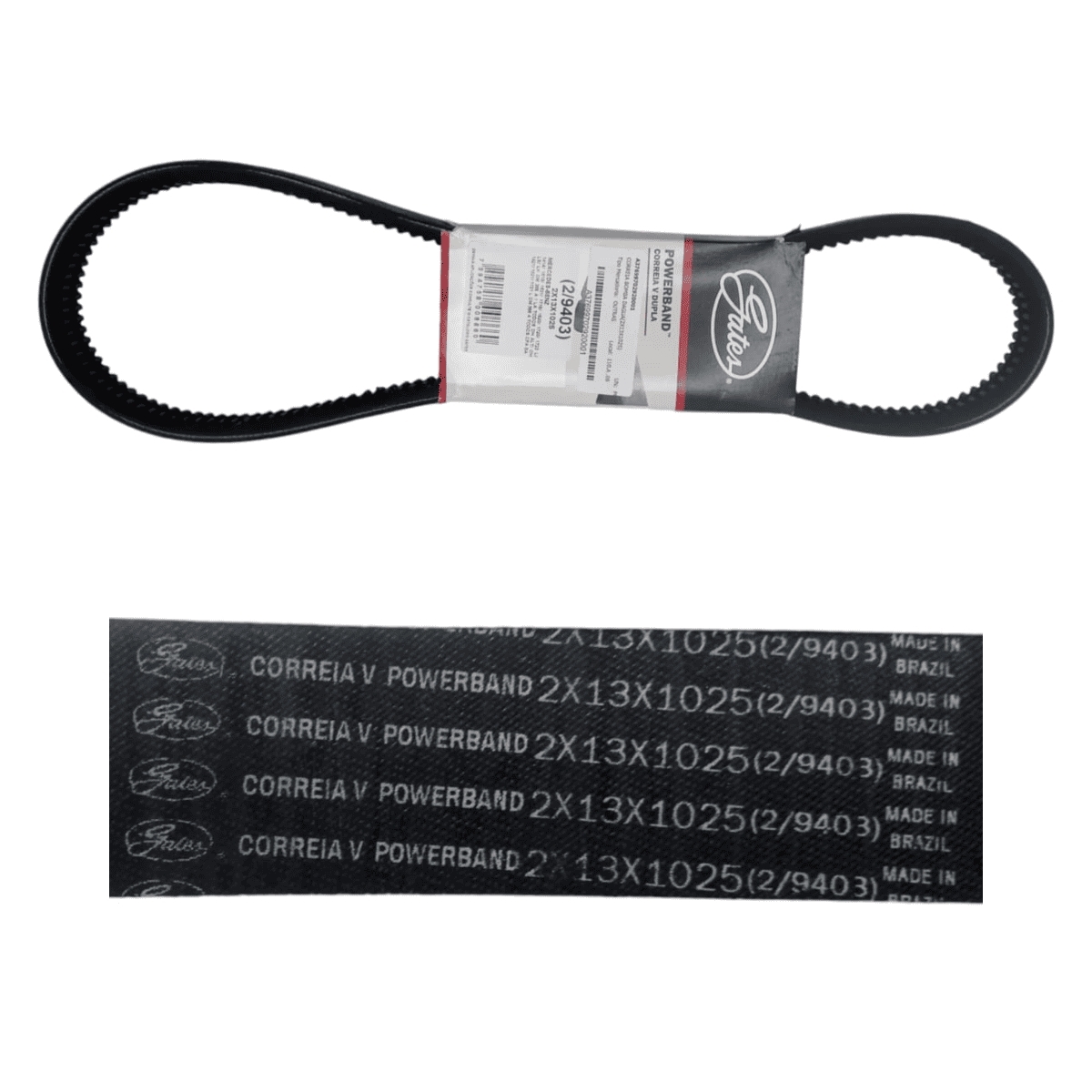 CORREIA DUPLA 2X13X1025 A3769970292 GATES 2/9403 (3769970292)