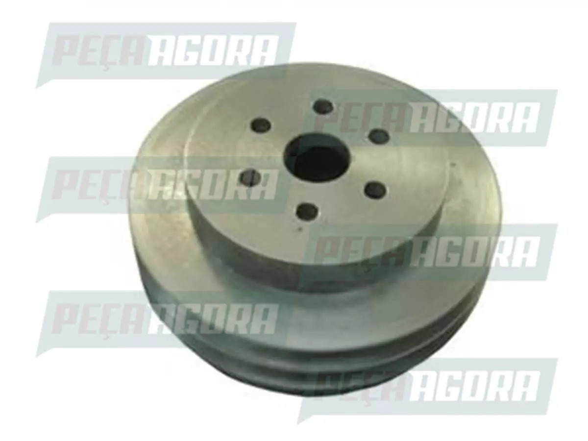 POLIA BOMBA DAGUA DIRECAO HIDRAULICA ALUMINIO SEM REFORCO MB MERCEDES BENZ 1313 