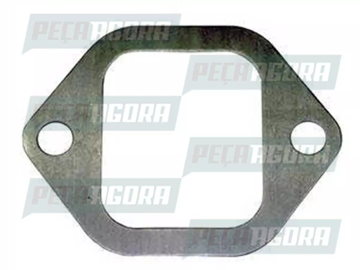 CAIXA 10 JUNTA COLETOR ESCAPE CHAPA 1.00MM MB MERCEDES BENZ OM447 OM449LA  (CX.4