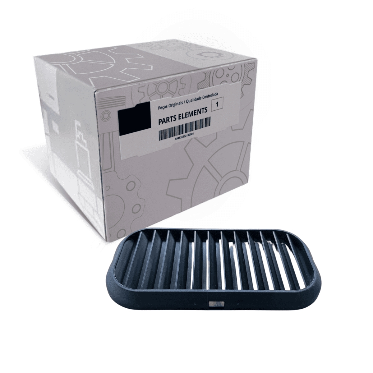GRADE EXTERNA DO DIFUSOR DE AR DA CABINE MB ACCELO / ATEGO / AXOR / ACTROS (990