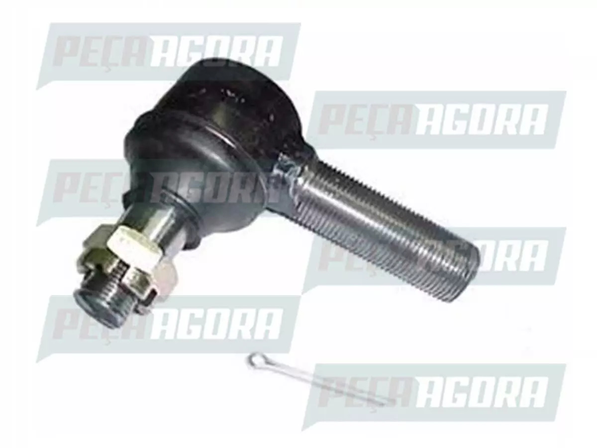 TERMINAL DIRECAO SUSPENSAO 28X120MM ROSCA DIREITA VW TODOS MEDIOS PESADOS 91 EM 