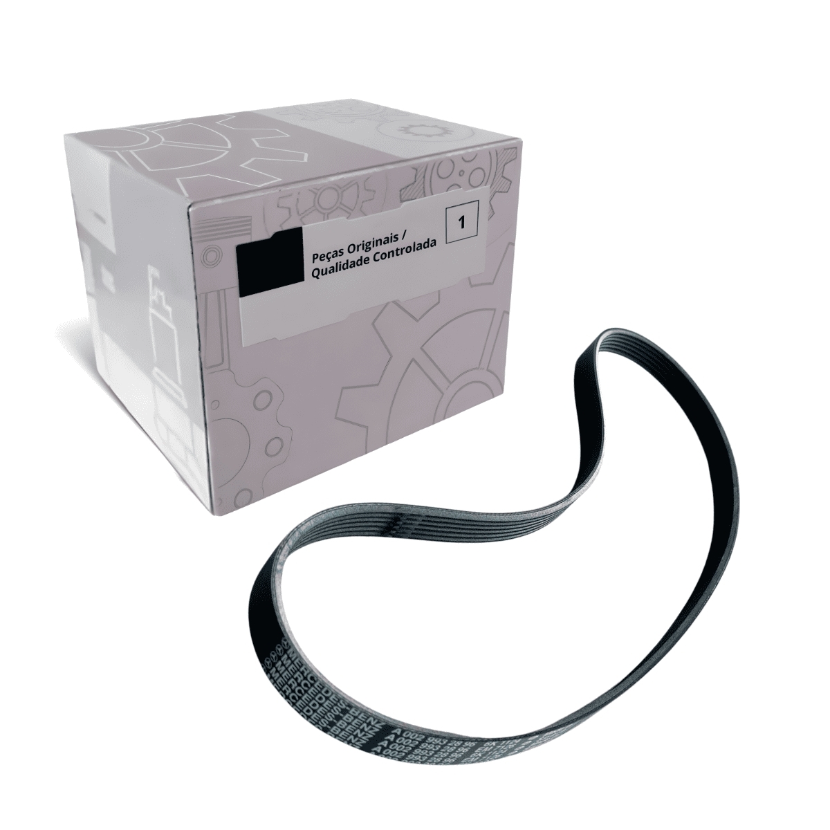 CORREIA AR CONDICIONADO TRASEIRO 6PK 1124 MB SPRINTER 415 / 416 / 515 2012 A 201