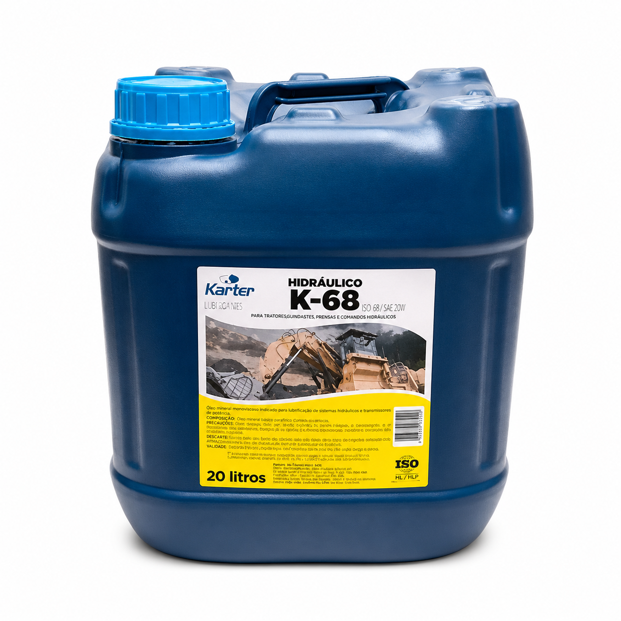 OLEO HIDRAULICO 68 - 20 LITROS INDUSTRIAL AUTOMOTIVO KARTER (K1114-30704)