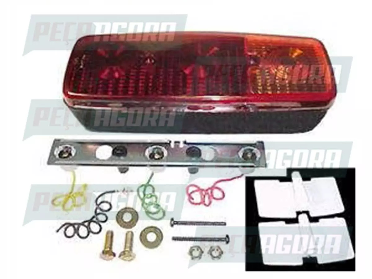 LANTERNA TRASEIRO SEM VIGIA MB MERCEDES BENZ 1313 1513 1519 2013 2019 DIREITO  (