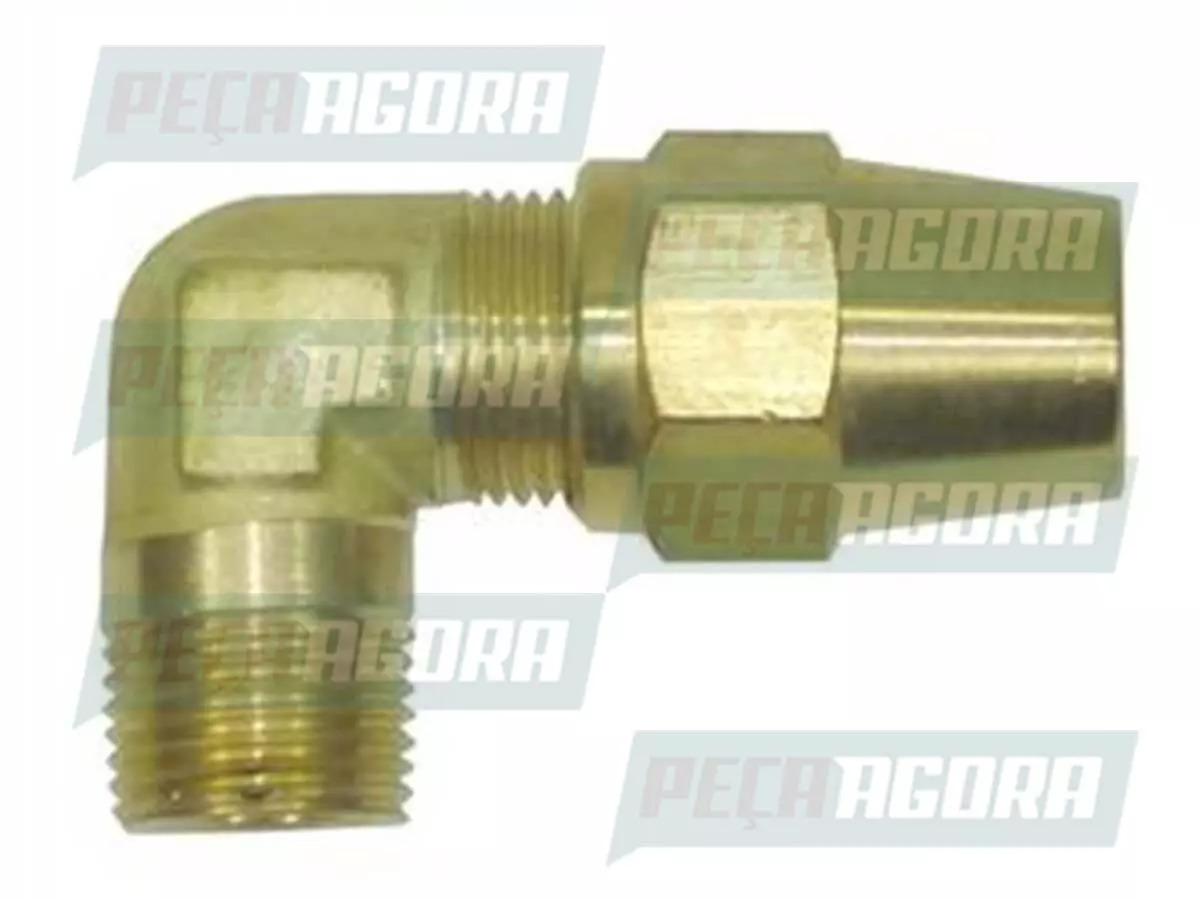 COTOVELO EMENDA TUBO NYLON MB MERCEDES BENZ DIVERSAS (140552)