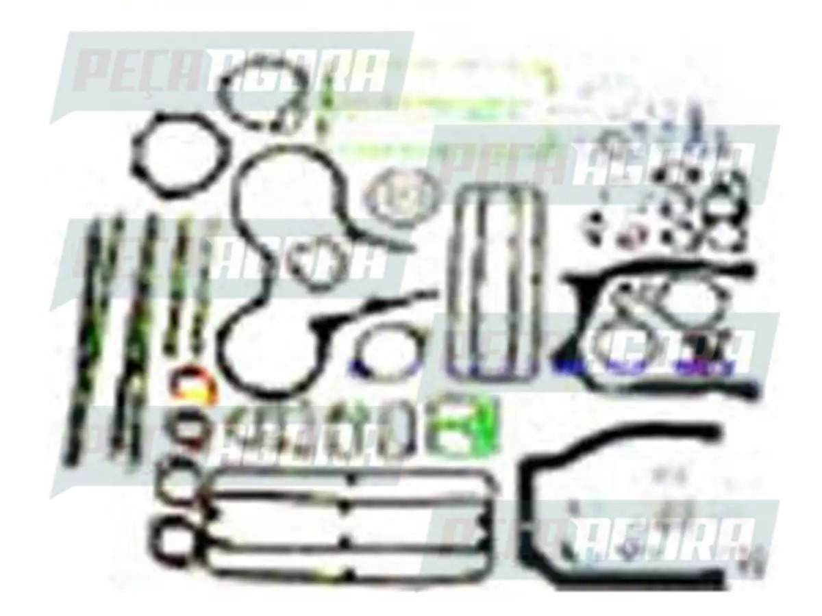 JOGO JUNTAS MOTOR SEM CABECOTE SEM ANEIS PARA SCANIA 111 TRSK112 B76 ONIBUS  (55