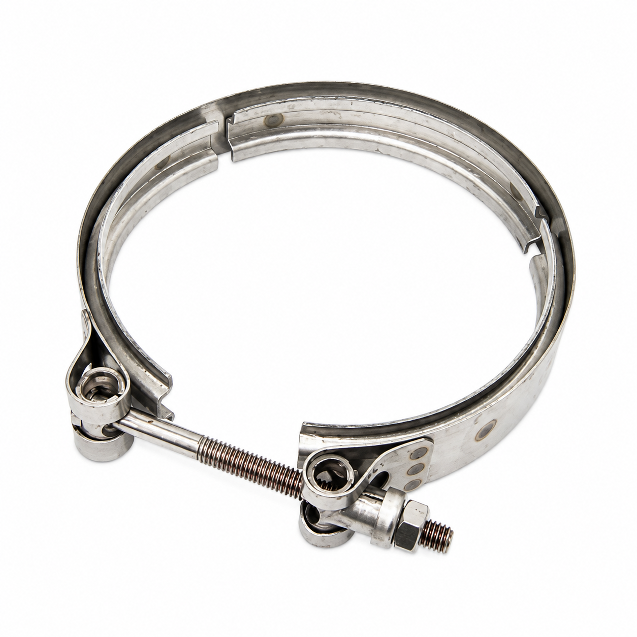 CAIXA 2 ABRACADEIRA TUBO ACO GALVANIZADO PARA SCANIA 94 114 124 114 (CX.1387136*