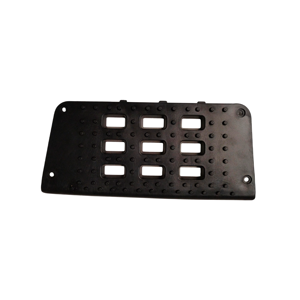 TAPETE SUPERIOR ESTRIBO ESQUERDO PLASTICO PRETO VW 24 250 (2S2821685@.)