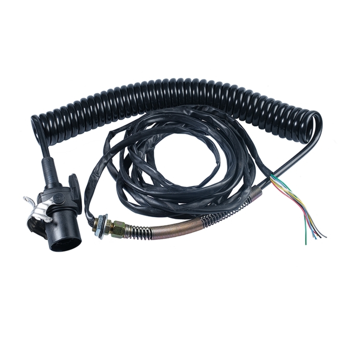 CHICOTE ELETRICO ABS RASTREADOR 7 POLOS 1,5M 24V CAVALO MECANICO SEMIRREBOQUE (C