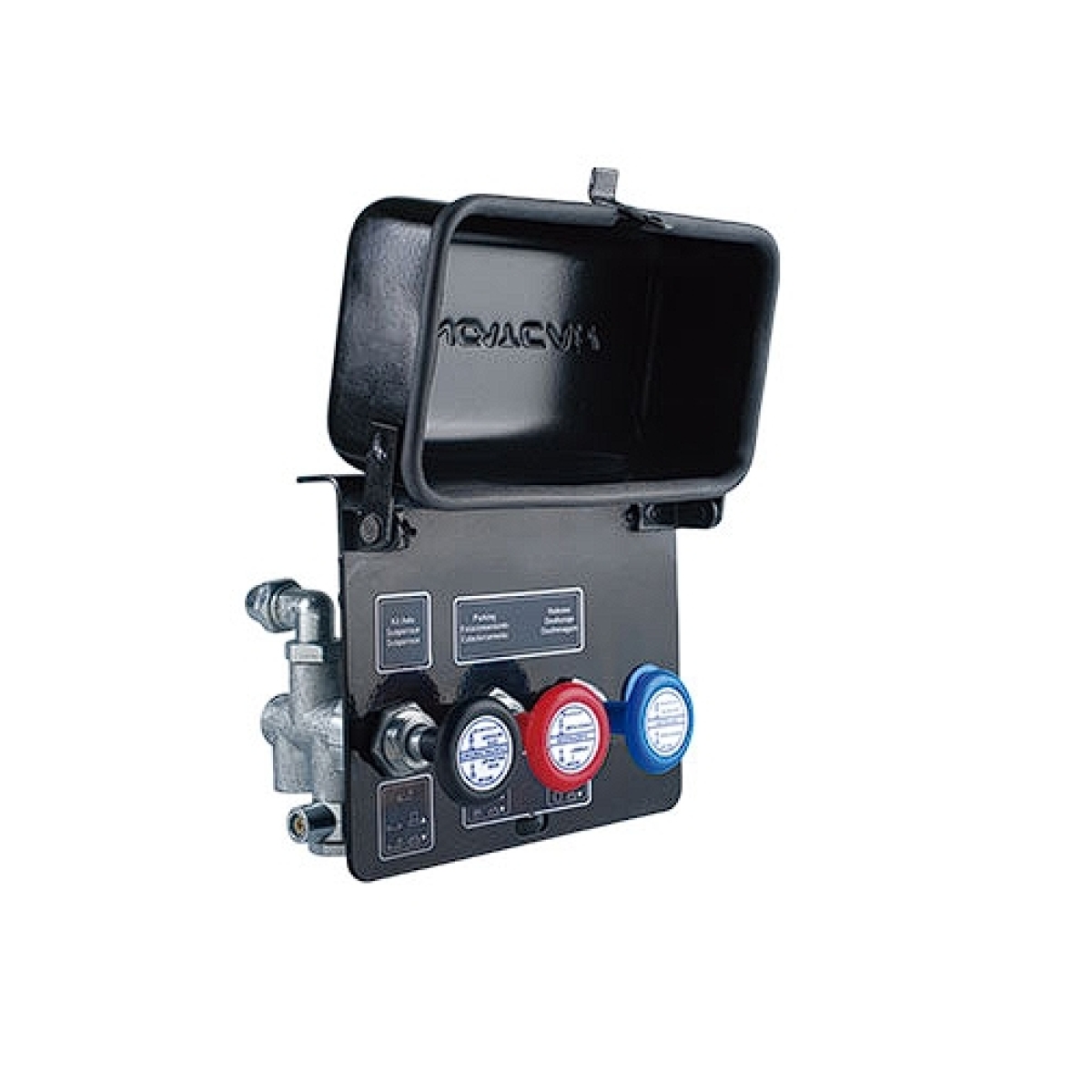 PAINEL COMANDO TUBO 10MM M46 COM SUSPENSOR PARA 1 SUSPENSOR PNEUMÁTICO SEMIRREB