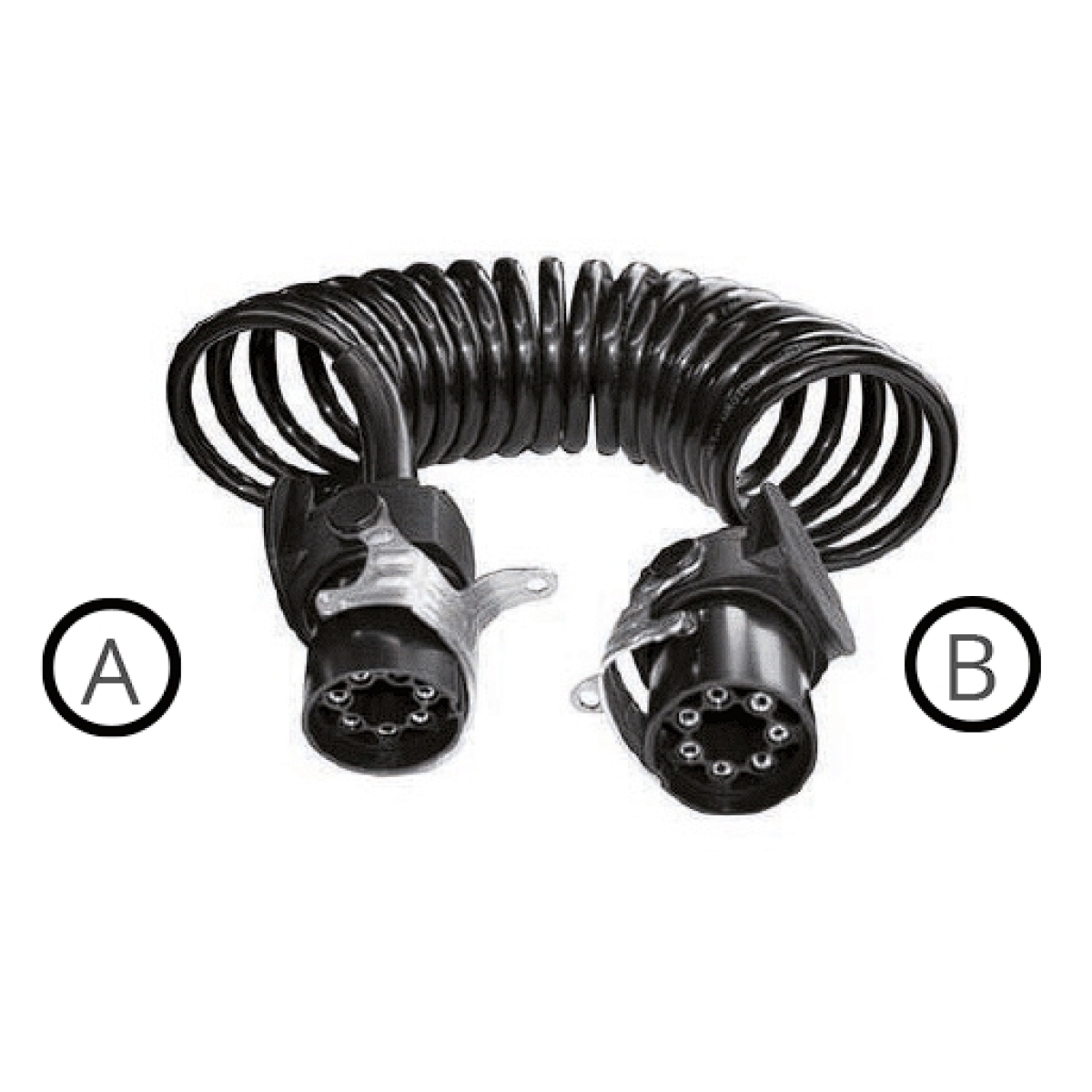 CHICOTE ELETRICO ABS EBS 7 POLOS 6,5M TOMADA 405289 X 405289 24V REBOQUE SEMIRRE
